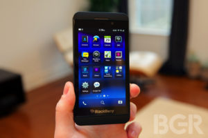 The BlackBerry Z10 Photo: Boy Genius Report