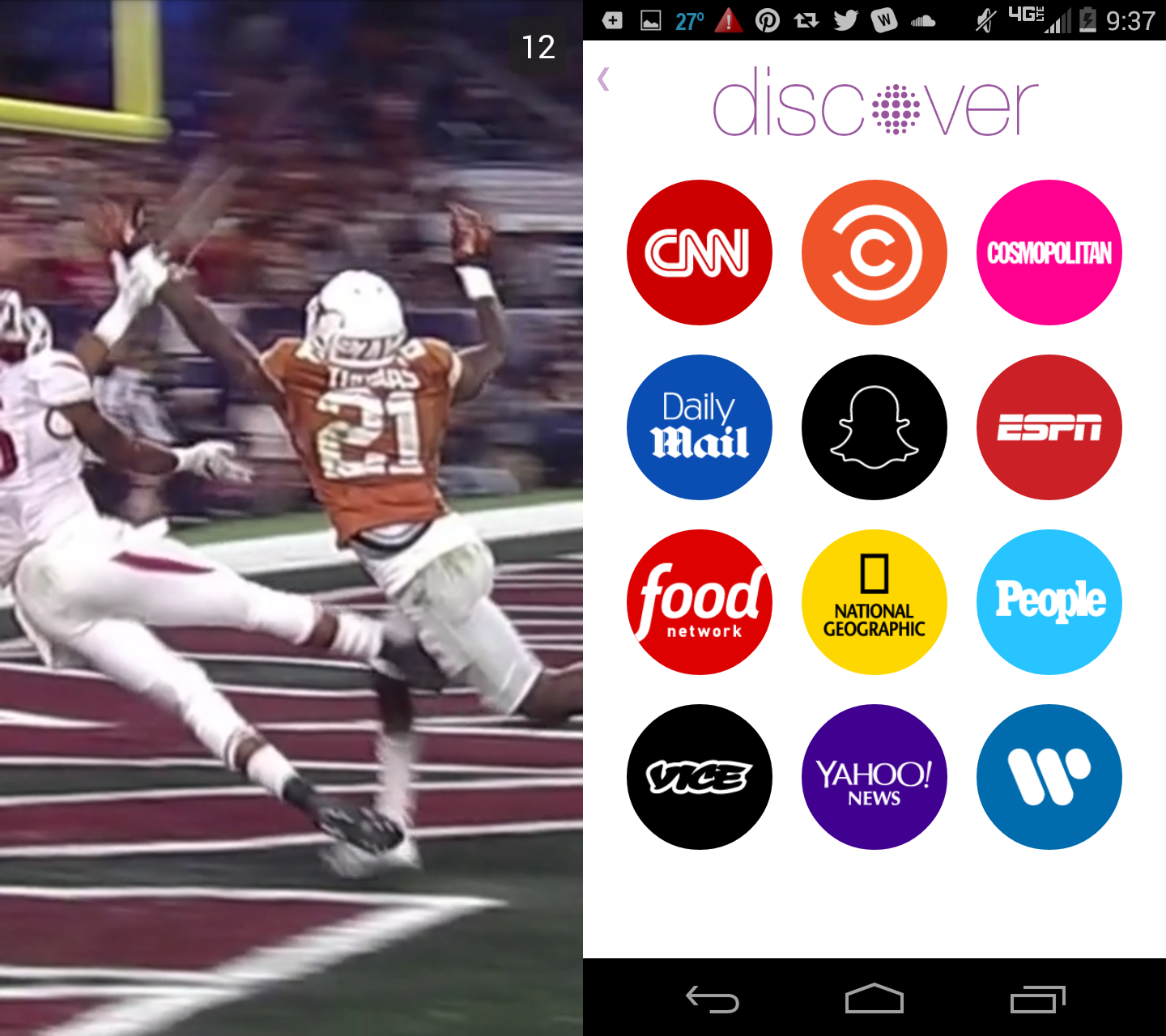 discover by snapchat