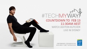 #TECHmyway featuring Ashton Kutcher