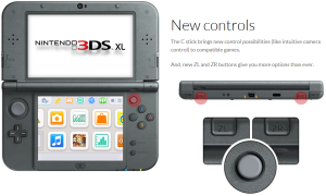 new 3ds xl controls