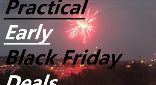 Practical Early Black Friday Deals